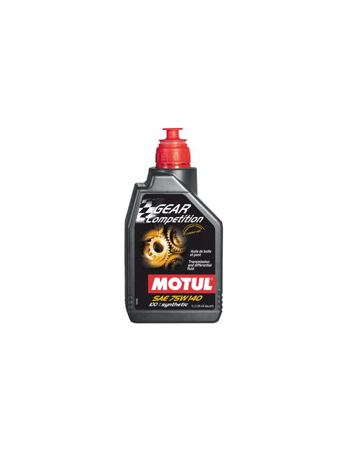 Motul huiles de transmissions Gear Compétition 75W140 en 1L