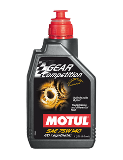 Motul huiles de transmissions Gear Compétition 75W140 en 1L Mo
