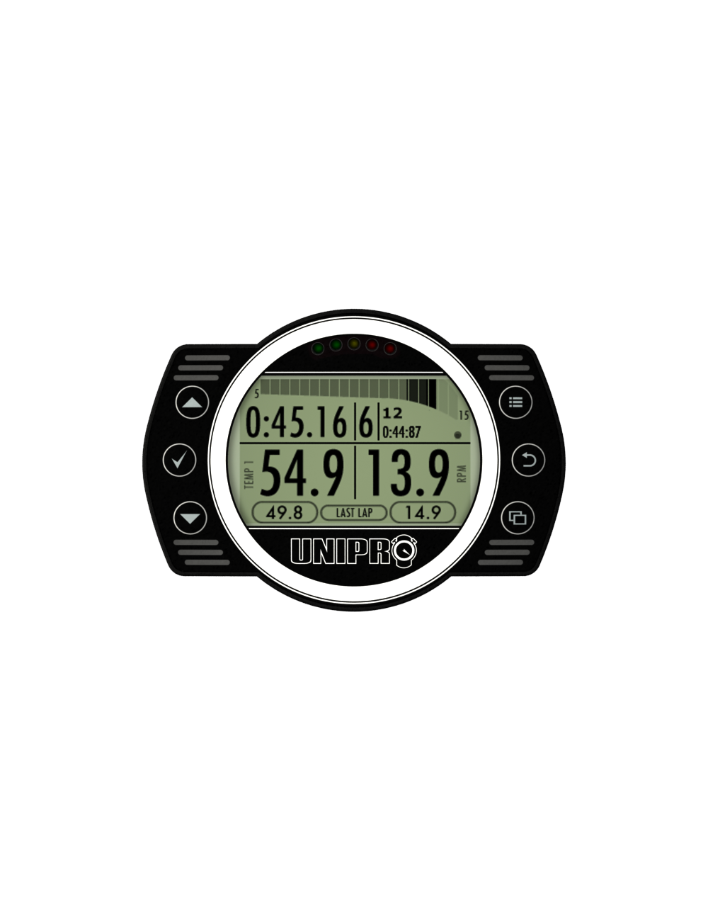 UNIGO 8005 afficheur BASIC KIT avec GPS, noir