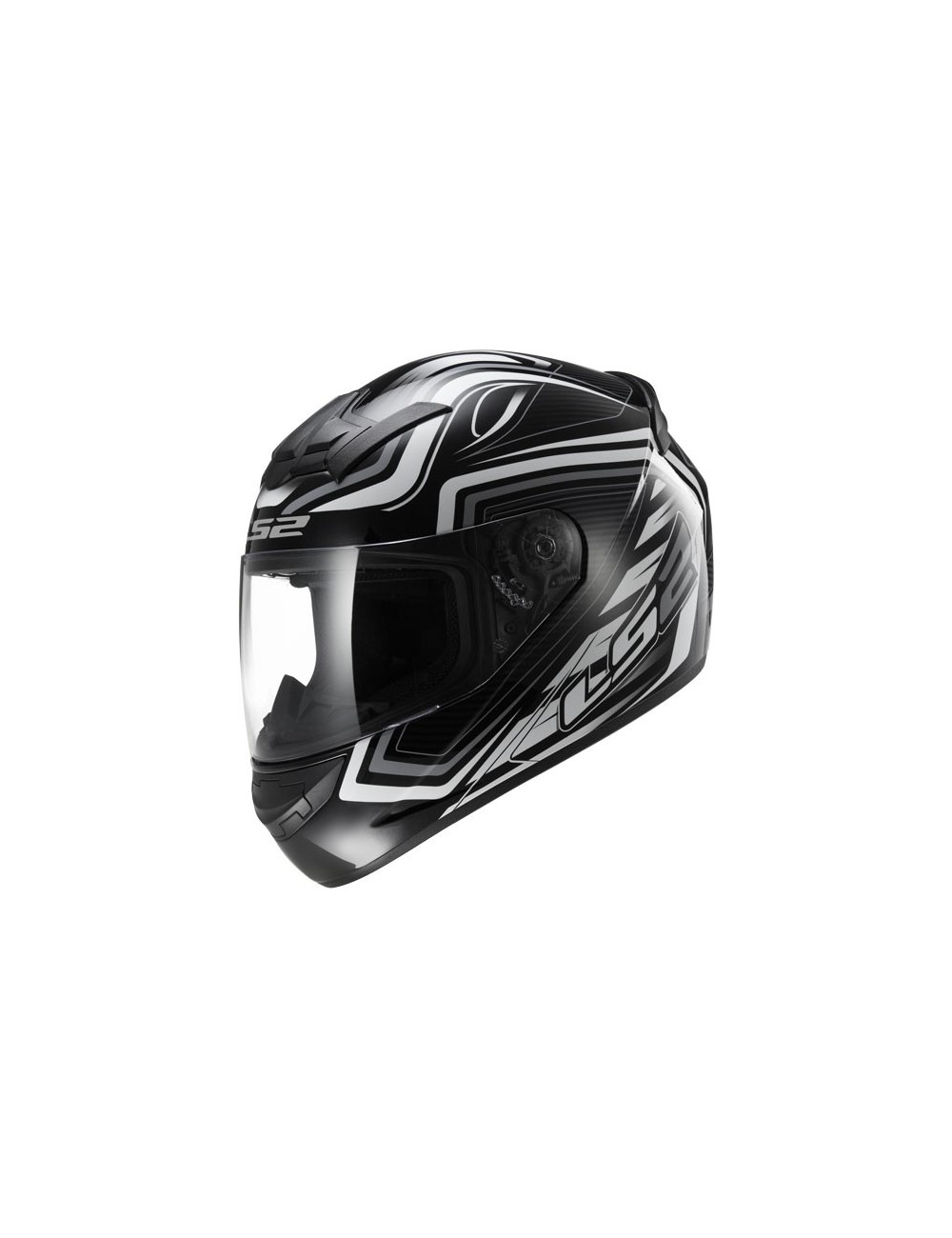 Casque Ls2 Ranger Noirblank Magic Kart