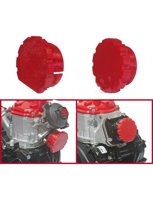 Kit couvercles rouge pour moteur ROTAX SRA-017R 19.90€