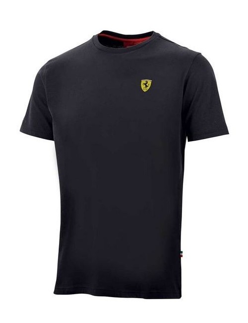 Tee shirt Ferrari Crew neck noir