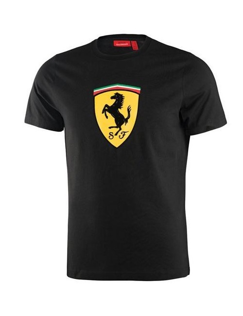 Tee shirt enfant Ferrari noir classique