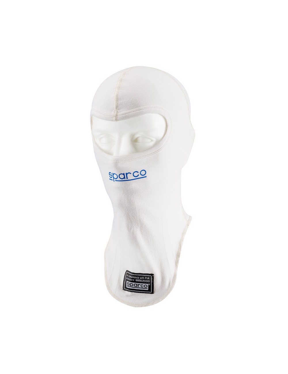 Nomex balaclava SPARCO FIA Soft Touch White