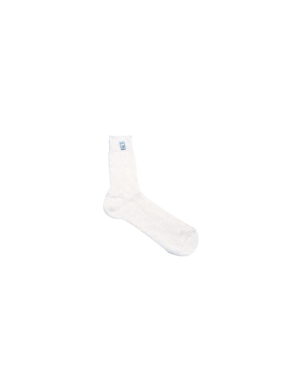 Nomex SPARCO chaussettes moyen Soft Touch | FIA blanc
